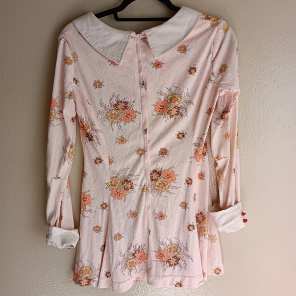 1960s blouse or micro mini dress sz M - Picture 2 of 3